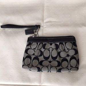 Like new Coach wristlet